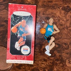 Grant hill hallmark ornament Detroit pistons